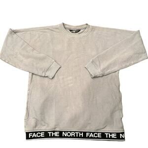 The North Face Women's Lightweight Sweatshirt Light Gray Size S